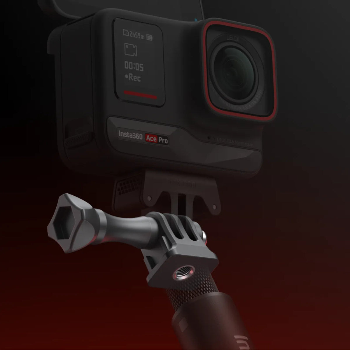 Insta360 3-Prong to 0.25" Adapter - Black