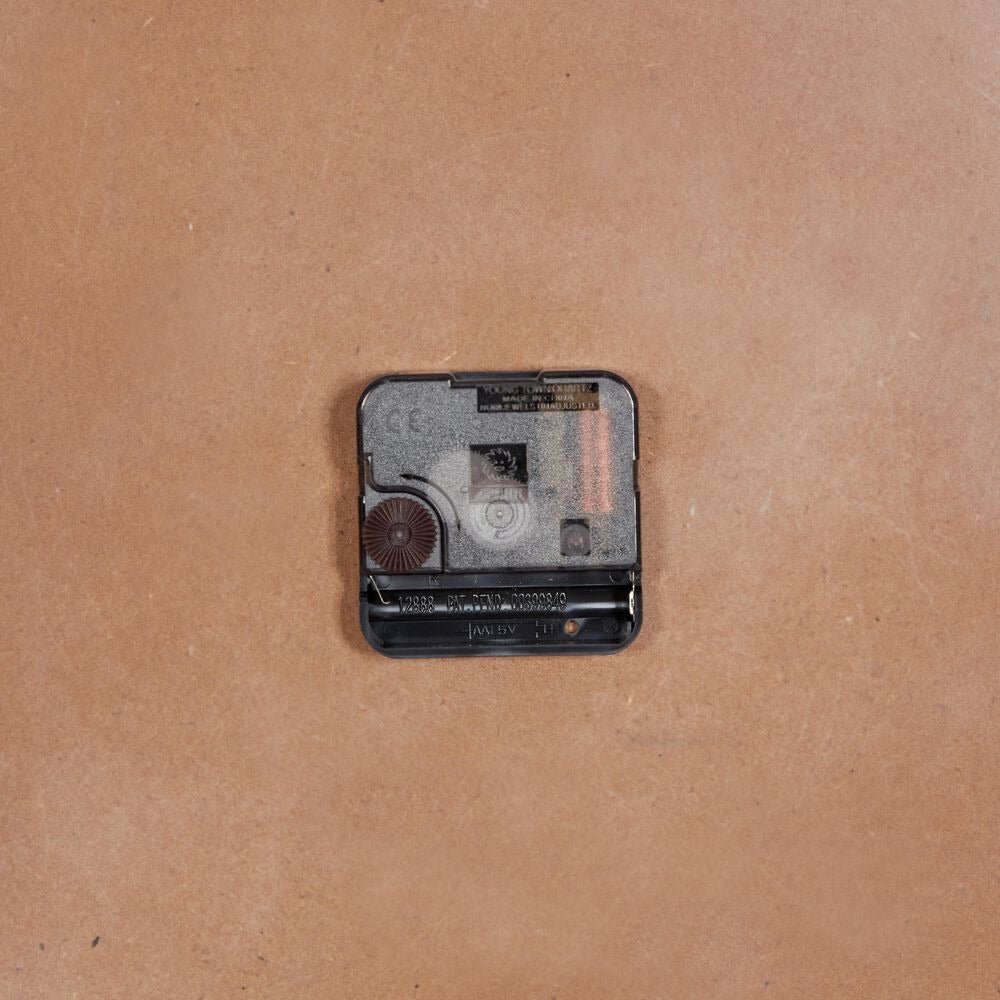 Metal Wood Wall Clock