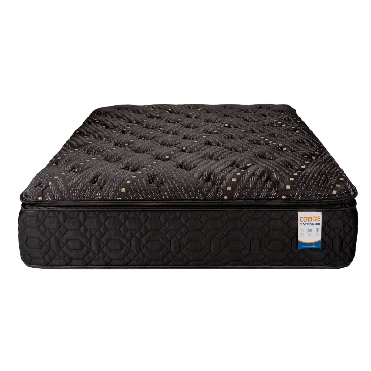 Spring Air Cobre Pillow Top Mattress - Black