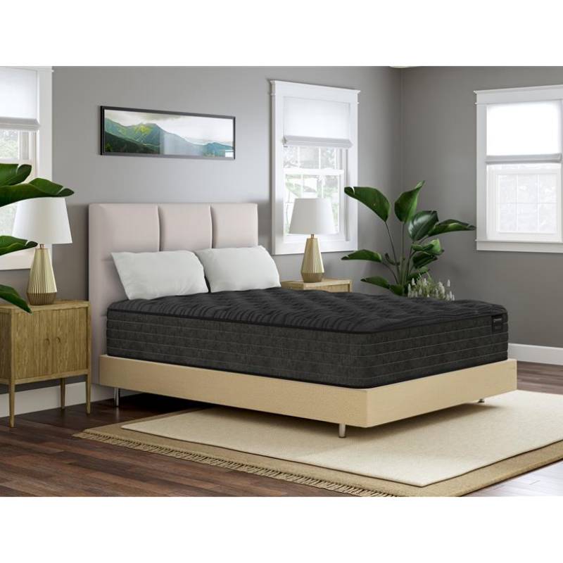 Diamond Mattress Shadow 14" Copper Cooling Firm Mattress - Gray