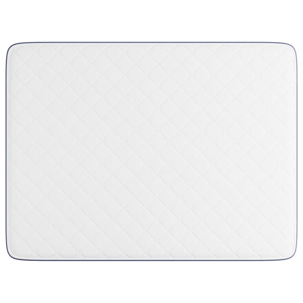 Serta Perfect Day 7" Firm Queen Mattress in Box - White/Blue