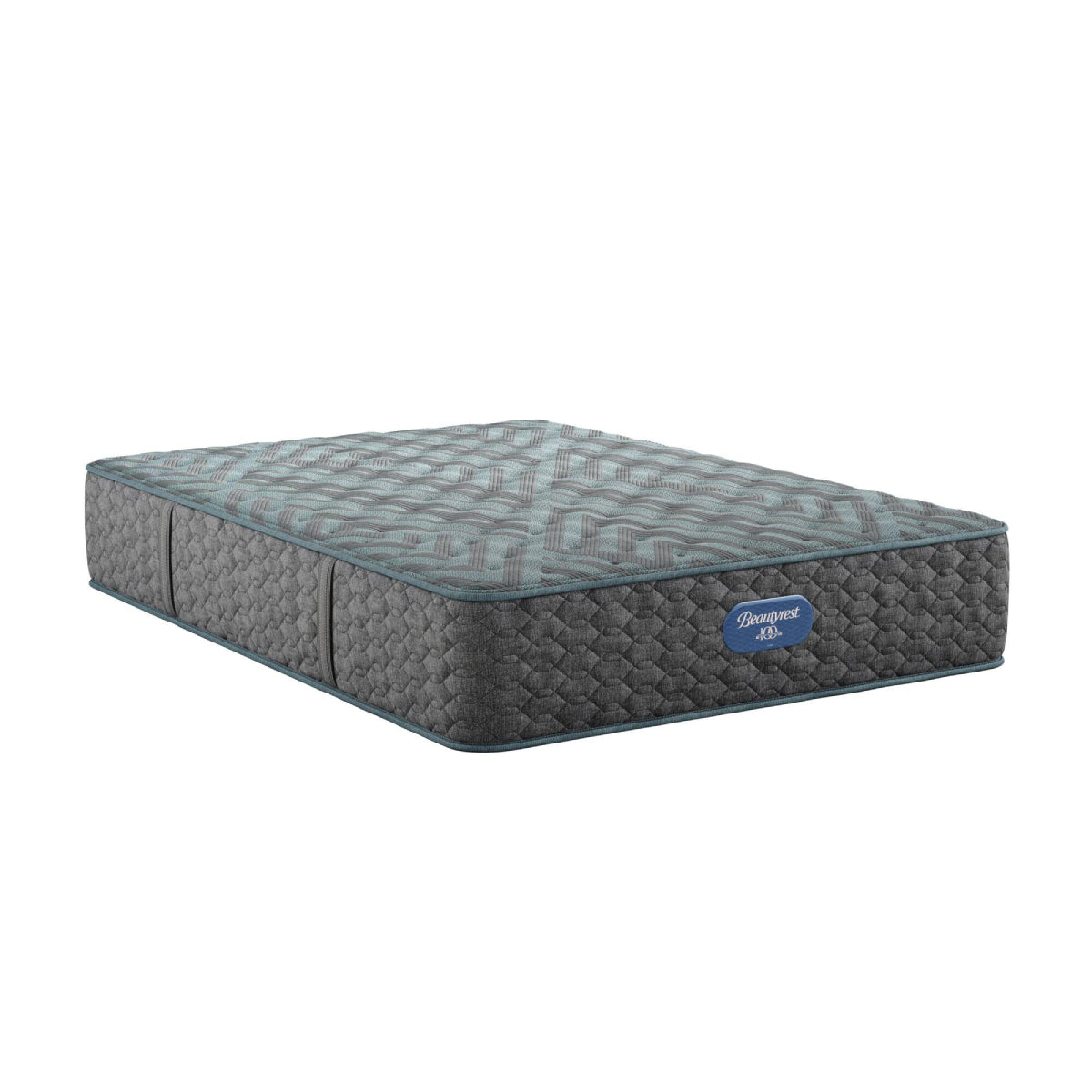 Beautyrest Core Level One 13" Firm Tight Top Mattress - Gray/Blue