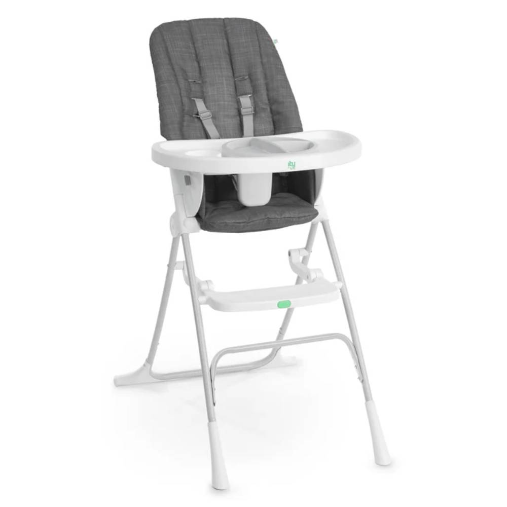 Ingenuity Sun Valley Compact Folding High Chair - Grey