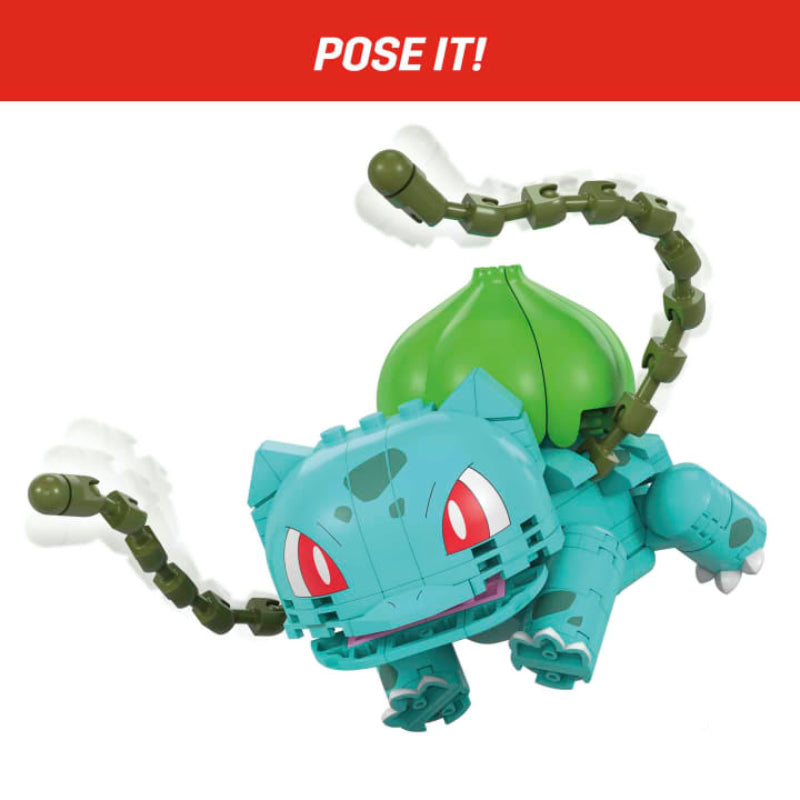Mega Pokémon Bulbasaur Building Toy Set (175-Pieces) - Blue/Green