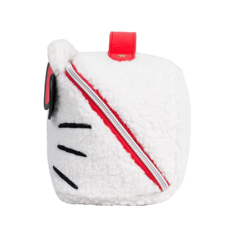 Hello Kitty Unfold Travel Bag - White/Red