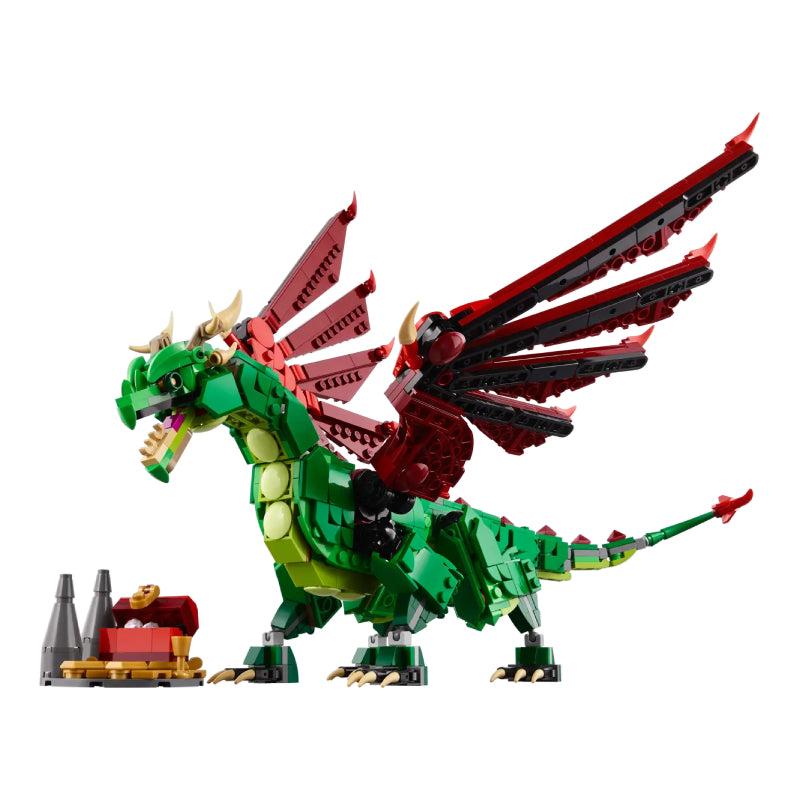 LEGO Creator 3-in-1 Medieval Dragon Building Toy Set (715-Pieces)