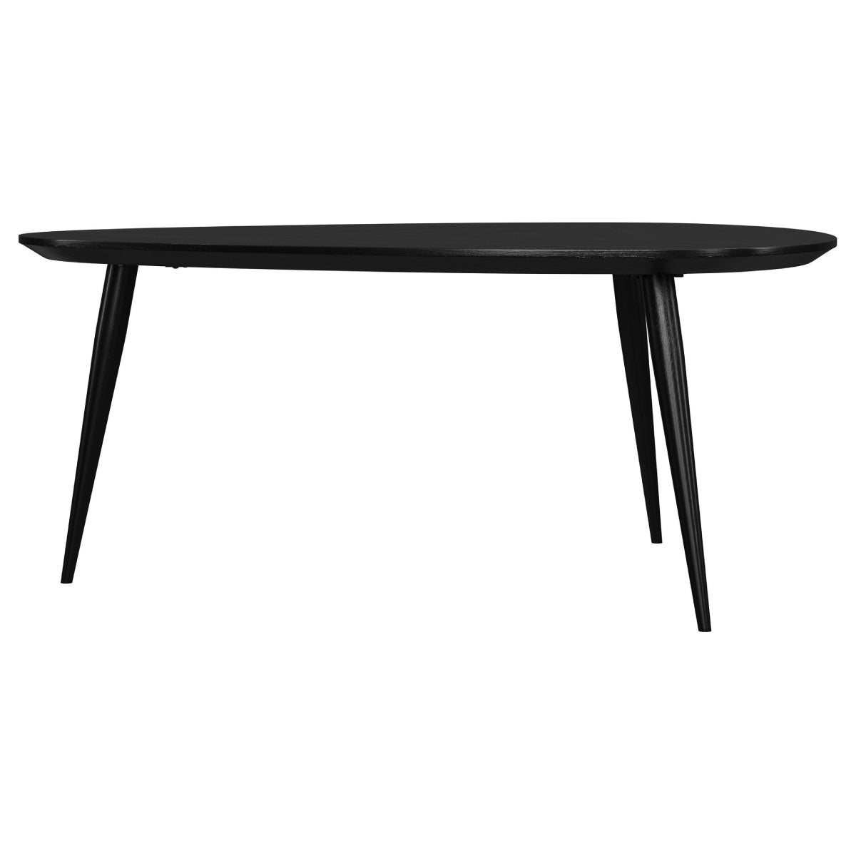 Odessa 39" Triangular Coffee Table by Coaster - Black