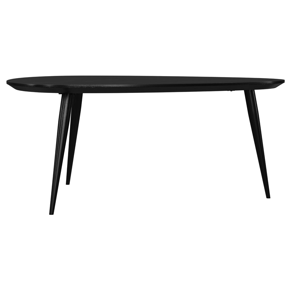 Odessa 39" Triangular Coffee Table by Coaster - Black