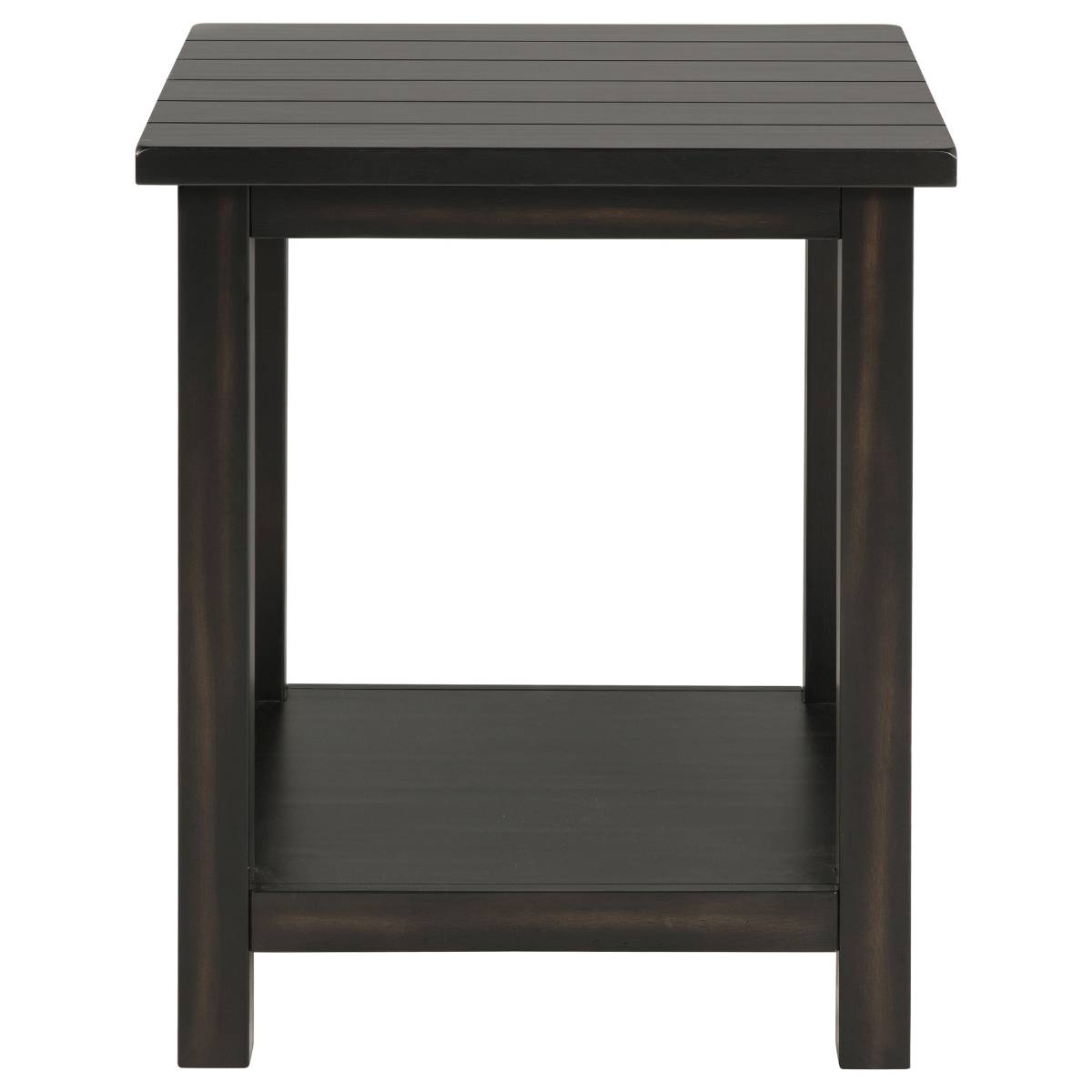 Payne 20" End Table with Shelf by Coaster - Black