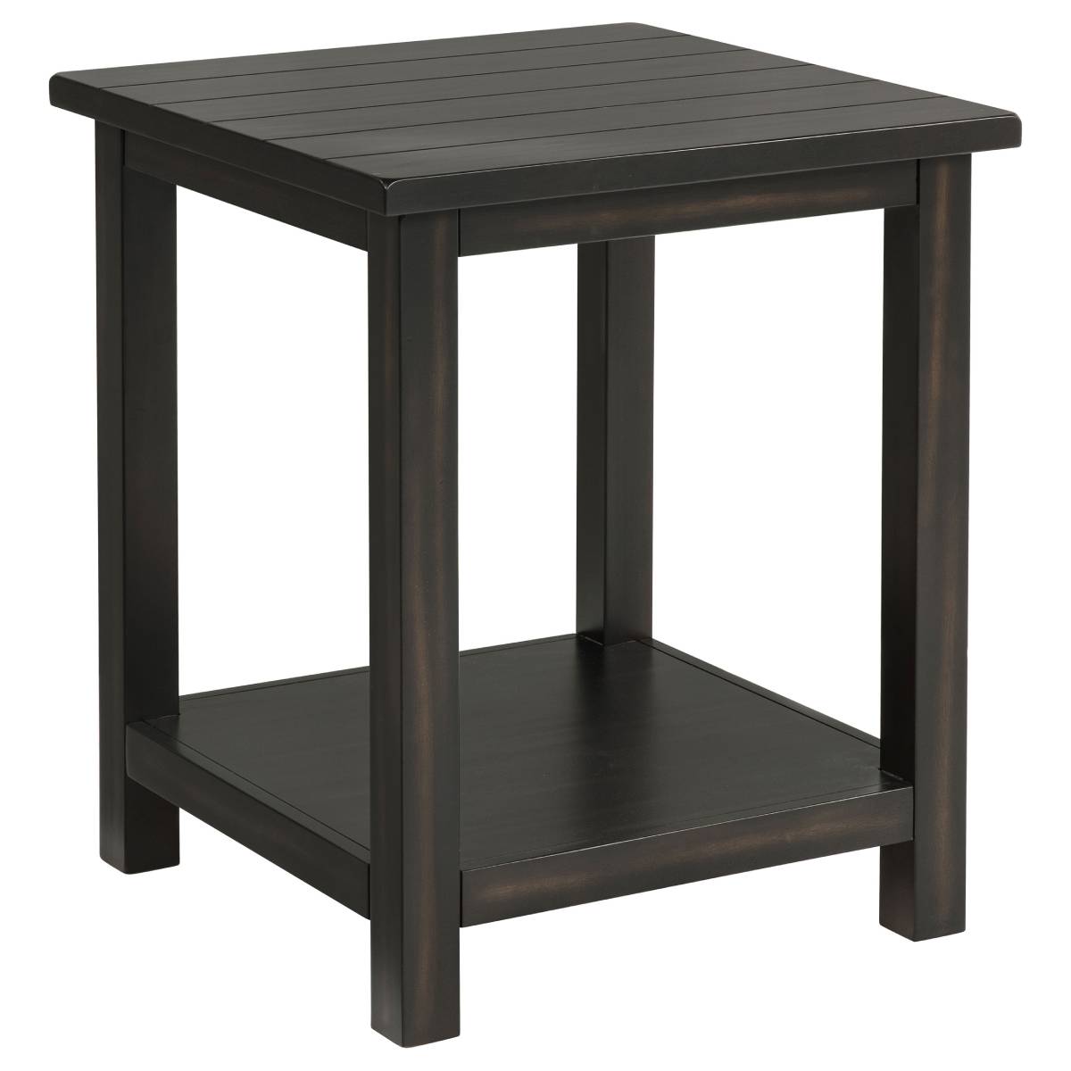 Payne 20" End Table with Shelf by Coaster - Black