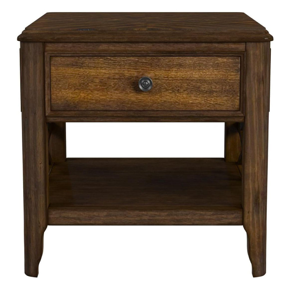 24" End Table by Picket House Furnishings - Brown