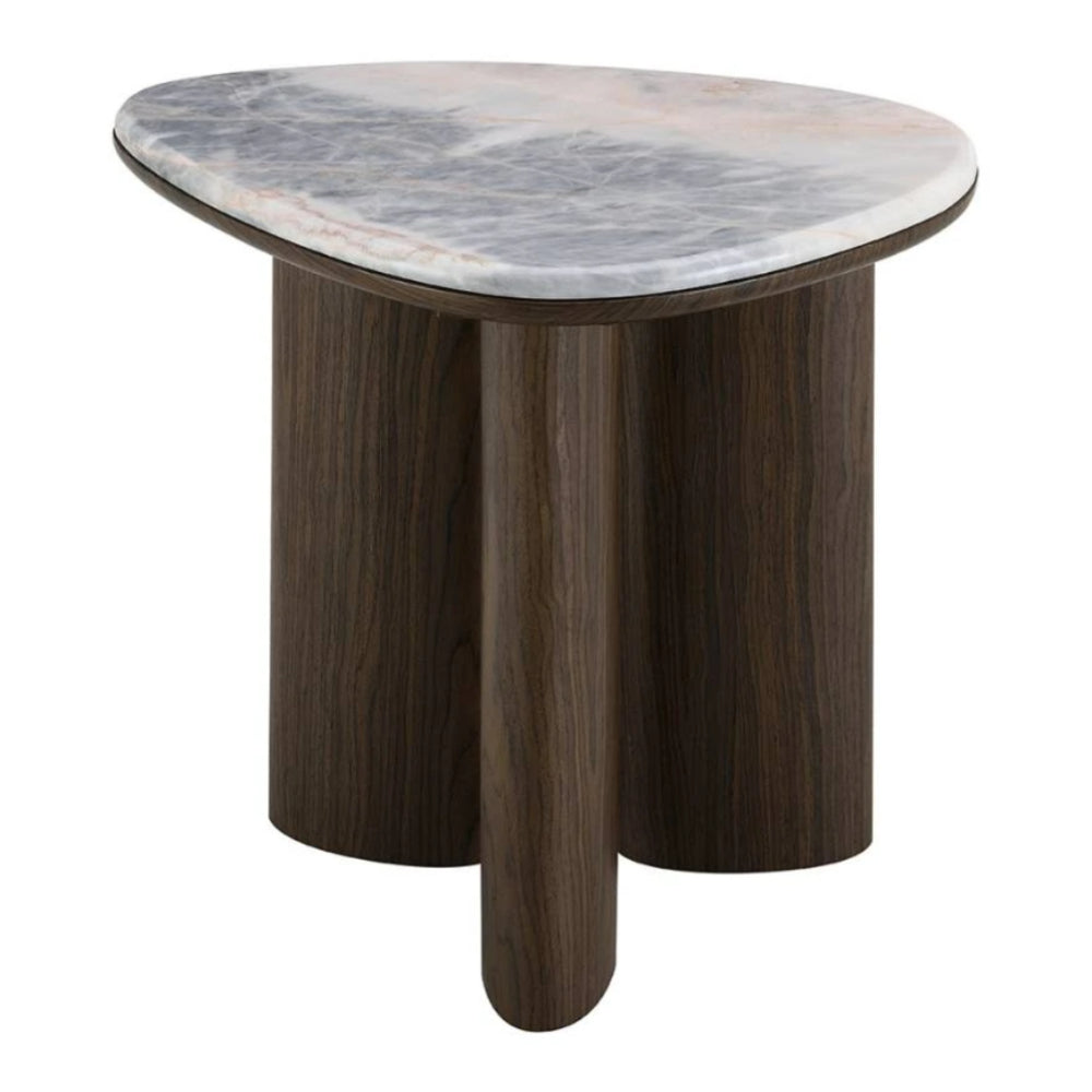 Hanale End Table by Acme Furniture - Brown