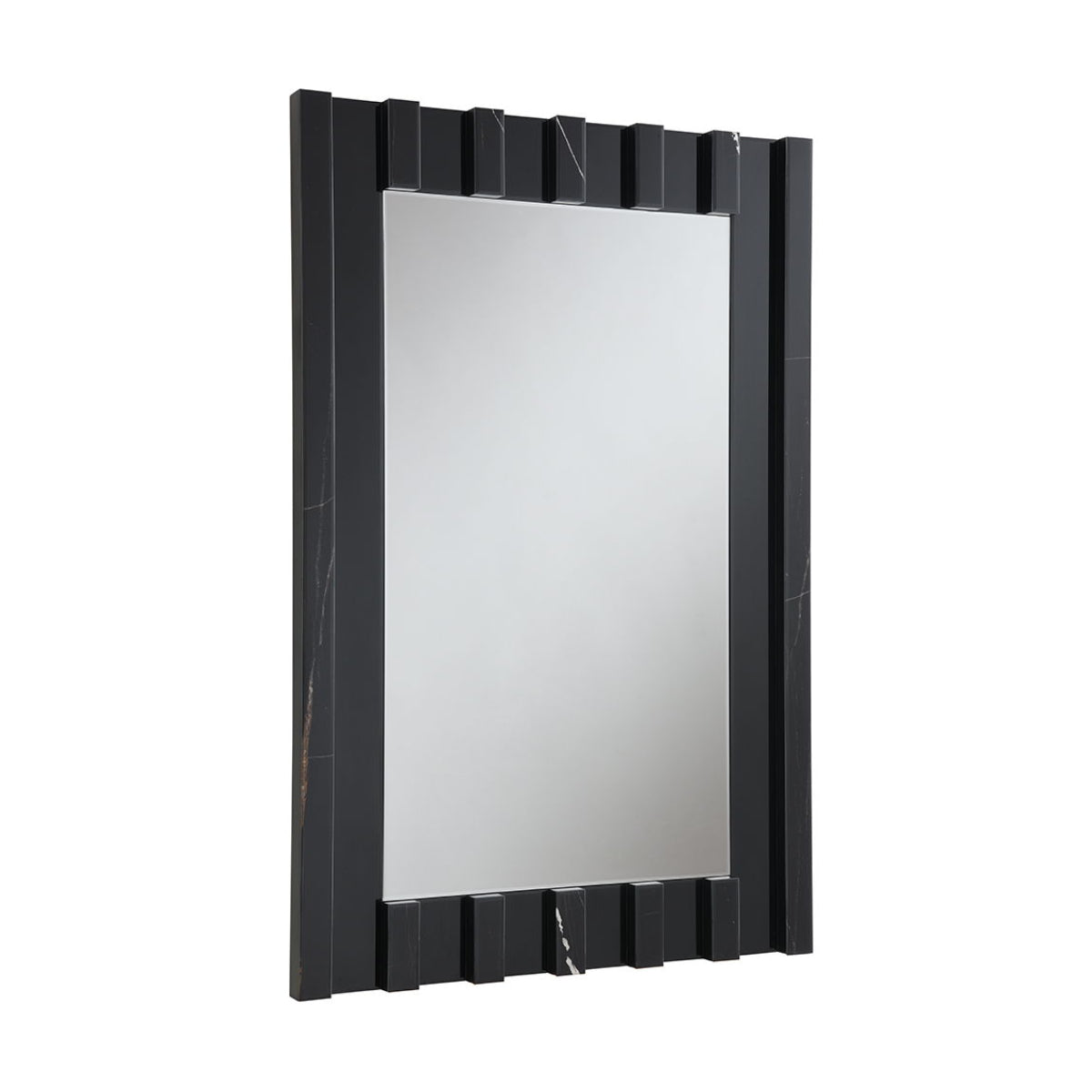 Drisana 47" x 32" Rectangular Accent Mirror by Acme Furniture - Black