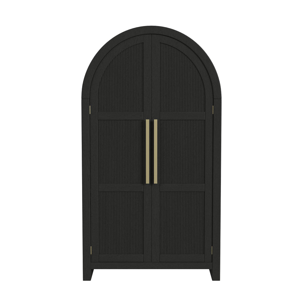 66" Ridgemont Large Bookcase by Elements - Black