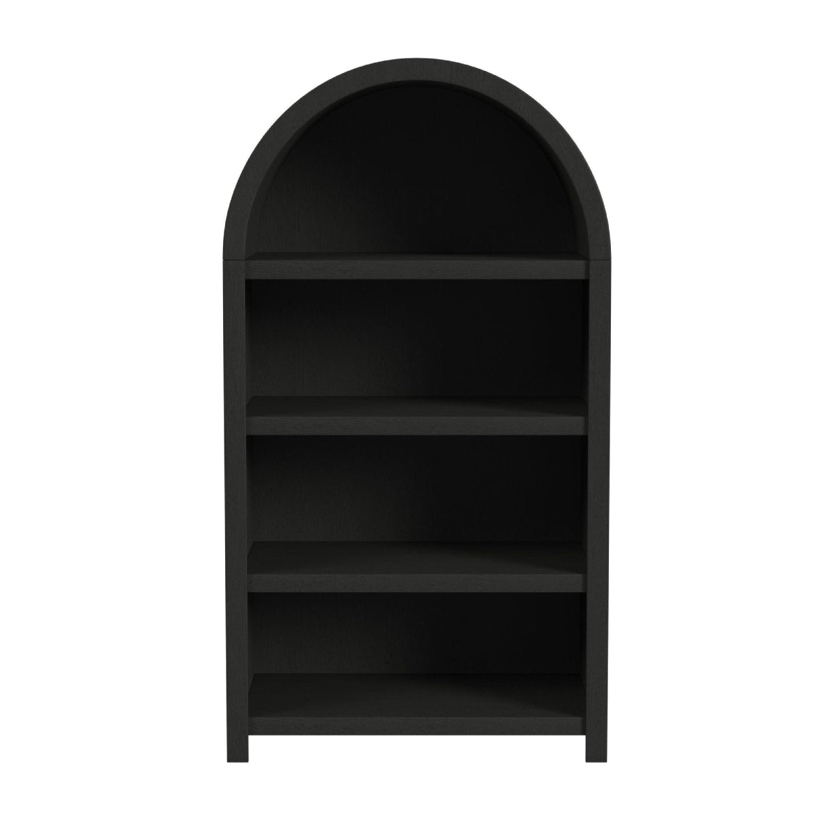 66" Ridgemont Open Bookcase by Elements - Black
