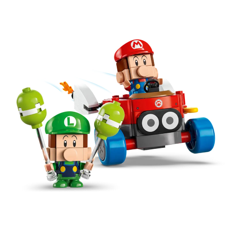 LEGO Mario Kart Baby Mario and Baby Luigi Toy Set (321-Piece)