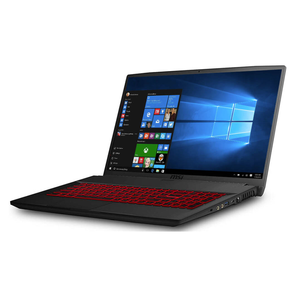 MSI GF65273 15.6" Laptop - Intel Core i7-10750H with 16GB Memory - 512GB NVMe SSD - Aluminum Black