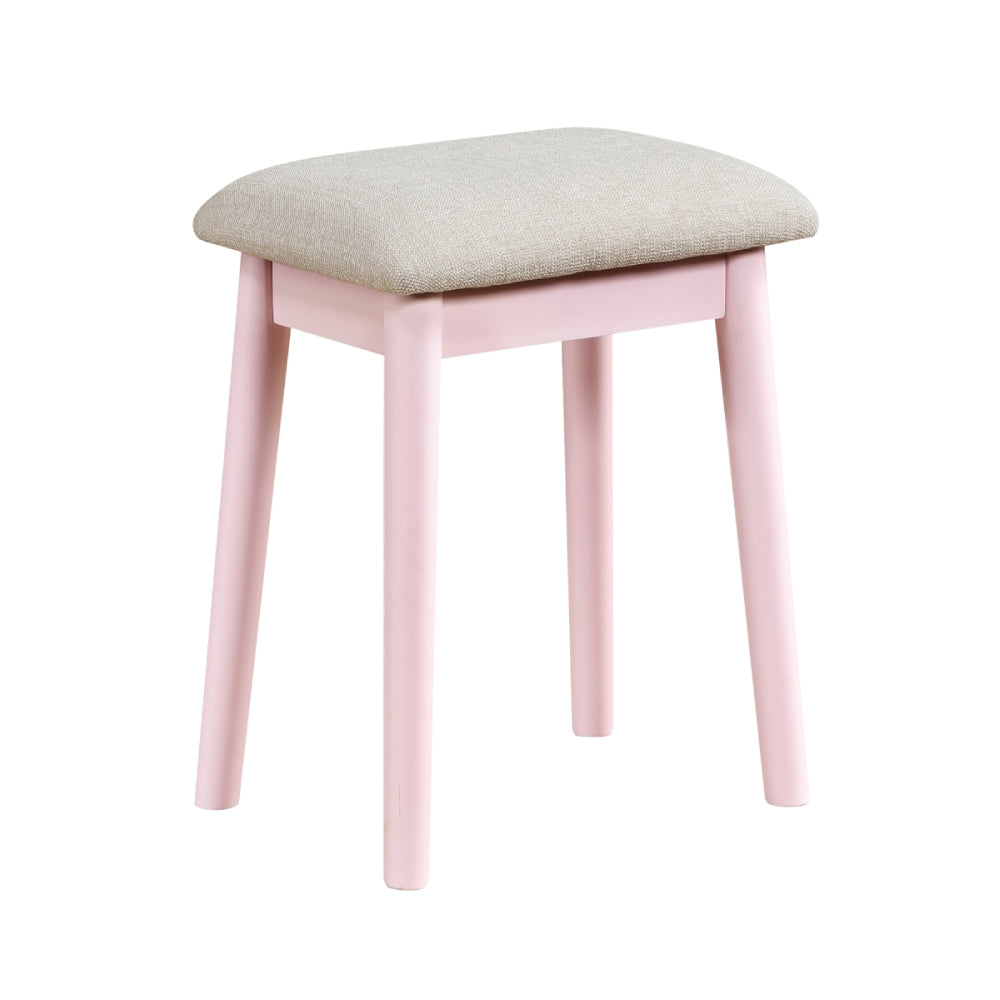 Vanity Aura with Mirror and Stool by Homelegance