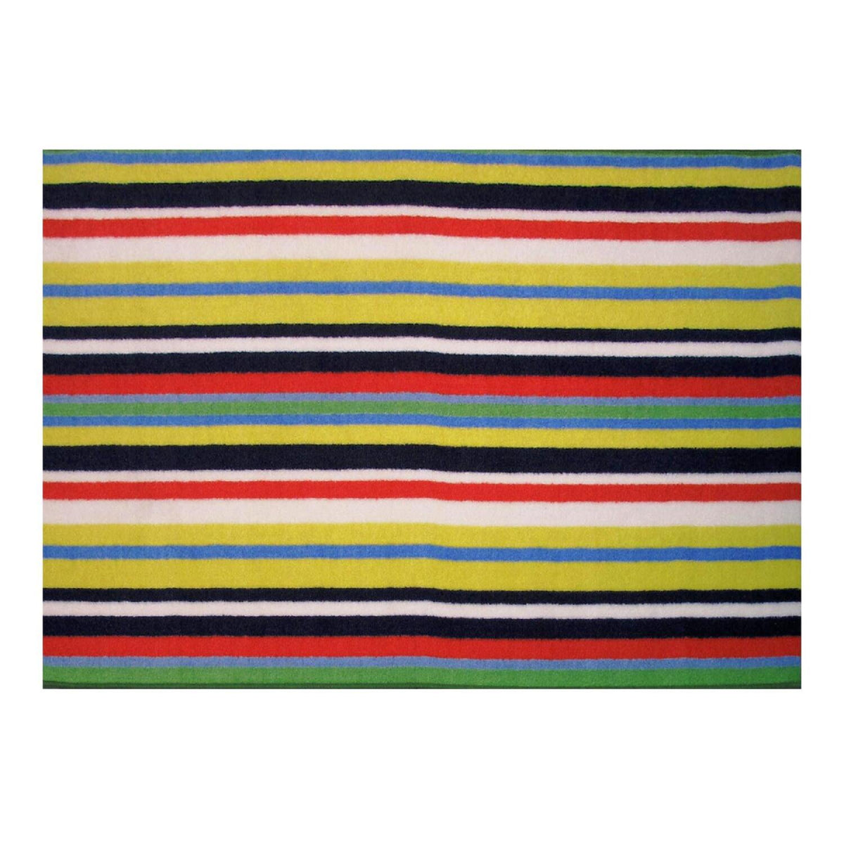 L.A Rugs Fun Time Stripemania Rectangular Area Rug