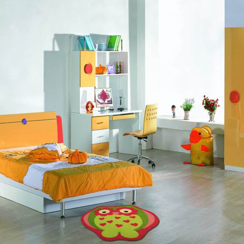 L.A Rugs 3' 3" x 3' 3" Owl Cut Area Rug