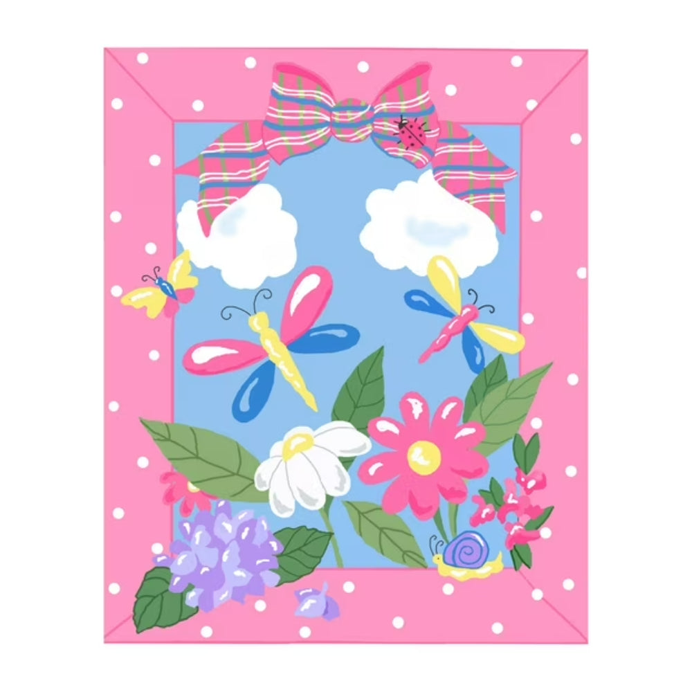 L.A Rugs 3' 3" x 4' 10" Jade Reynolds Rectangular Area Rug - Pink