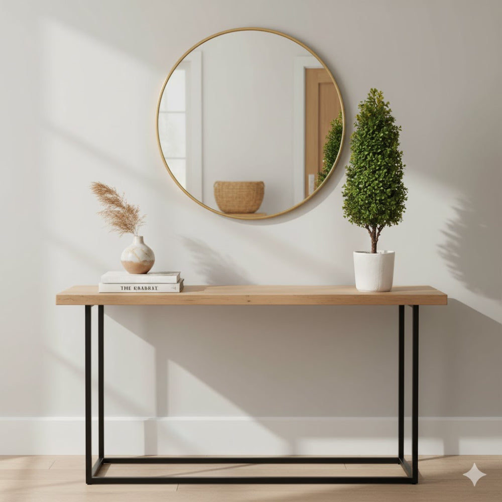 Allstate Floral 31.5" Boxwood Cone-Shaped Artificial Topiary Tree with Clay Vase - Green