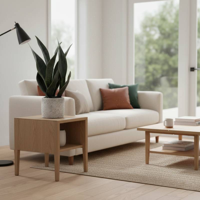 Allstate Floral 15" Sansevieria Snake Artificial Plant with Pot - Green