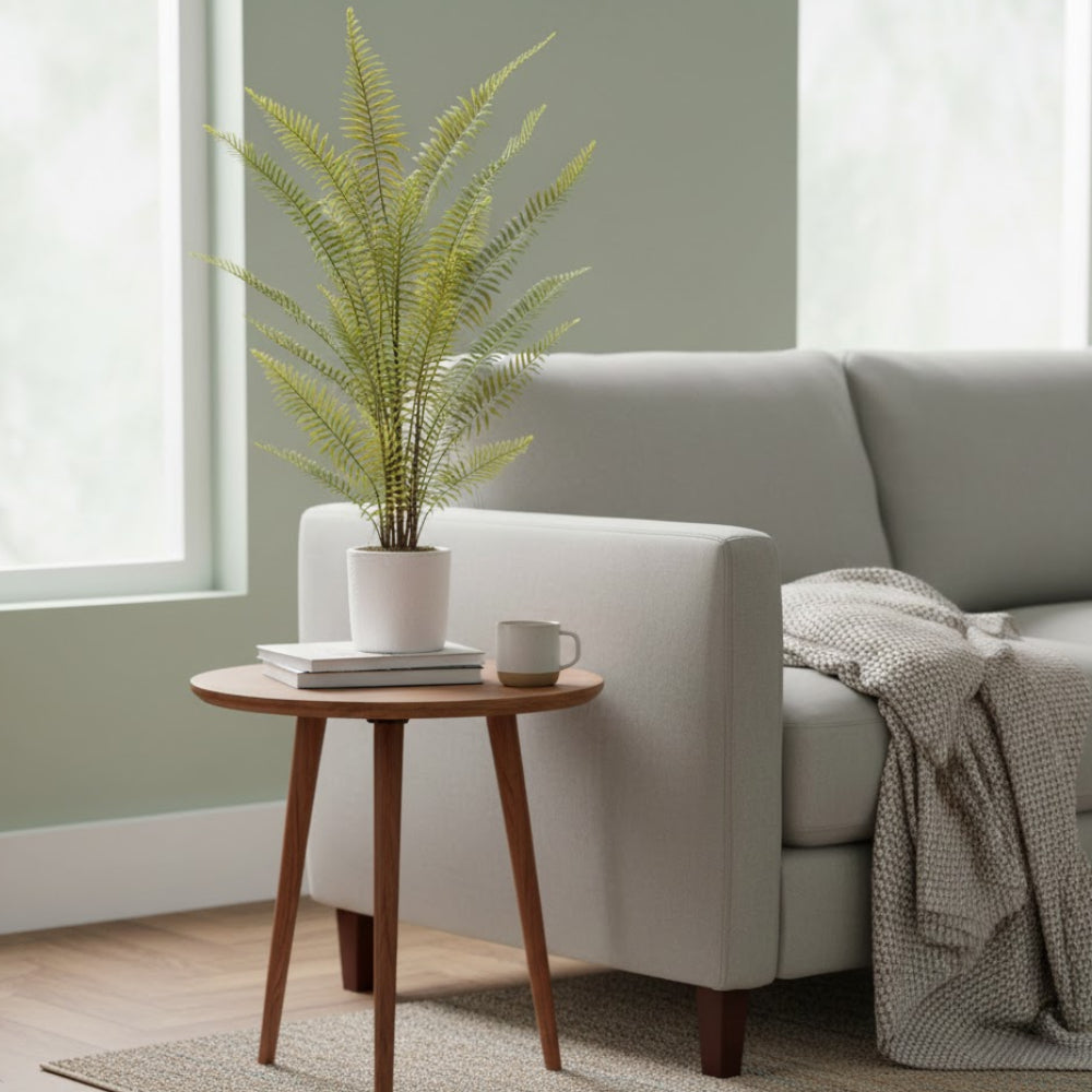 Allstate Floral 36" Sword Fern Leaf with Magnesium Oxide Pot - Green