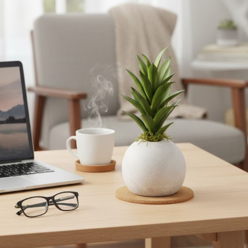 Allstate Floral Succulent Garden Artificial Plant with Cement Pot - Assortment