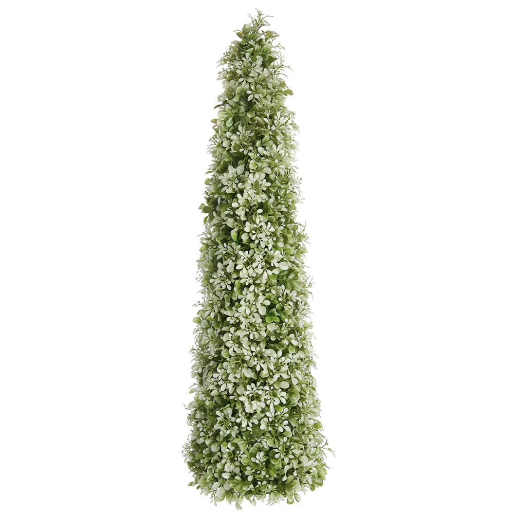 Allstate Floral 27" Boxwood Cone-Shaped Artificial Topiary - Green