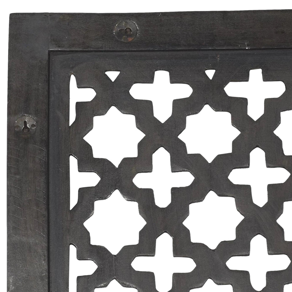 Geometric Wall Panel by Uma Enterprises - Black