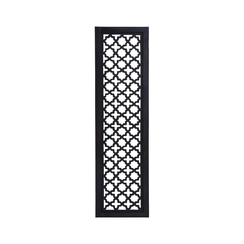Geometric Wall Panel by Uma Enterprises - Black