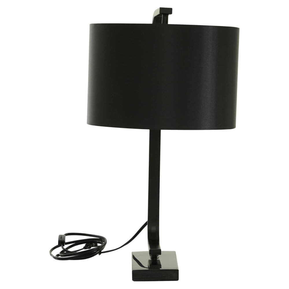 Decor Mache 22" Traditional Table Lamp - Black
