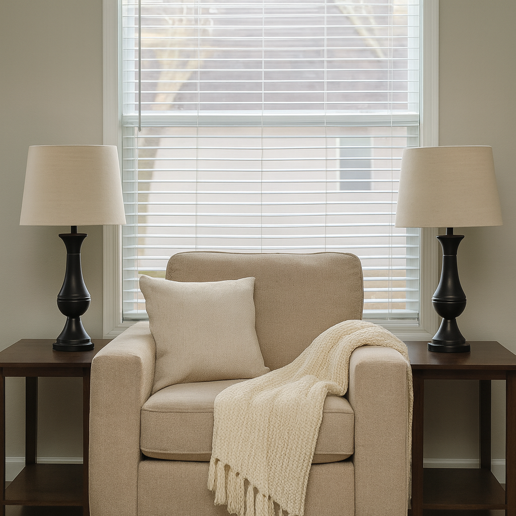 Lámpara de mesa contemporánea de resina con forma de lágrima de 24" de Sagebrook Home (juego de 2) - Negro