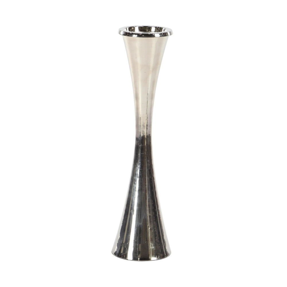 Decor Mache Aluminum Candle Holder (3 Piece) - Silver