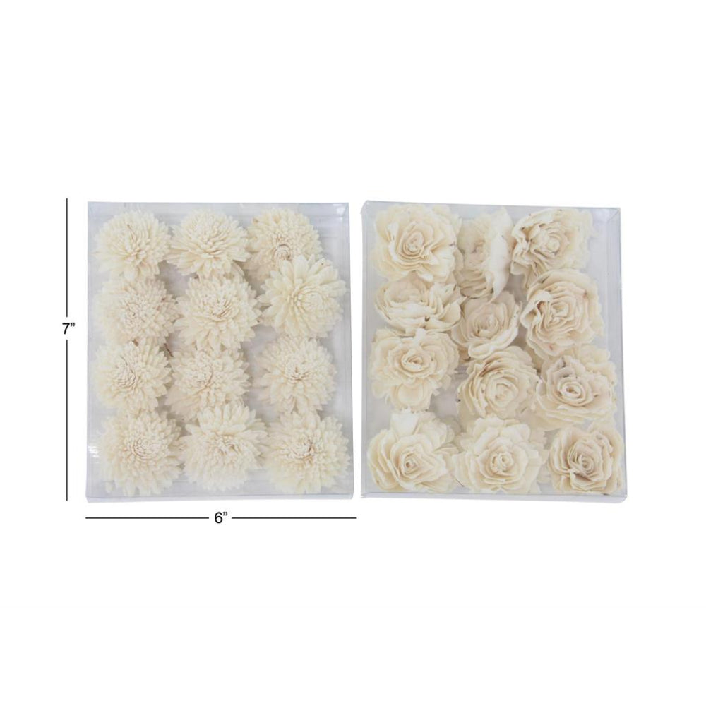 Decor Mache Dried Plant Handmade Decorative - Assortment