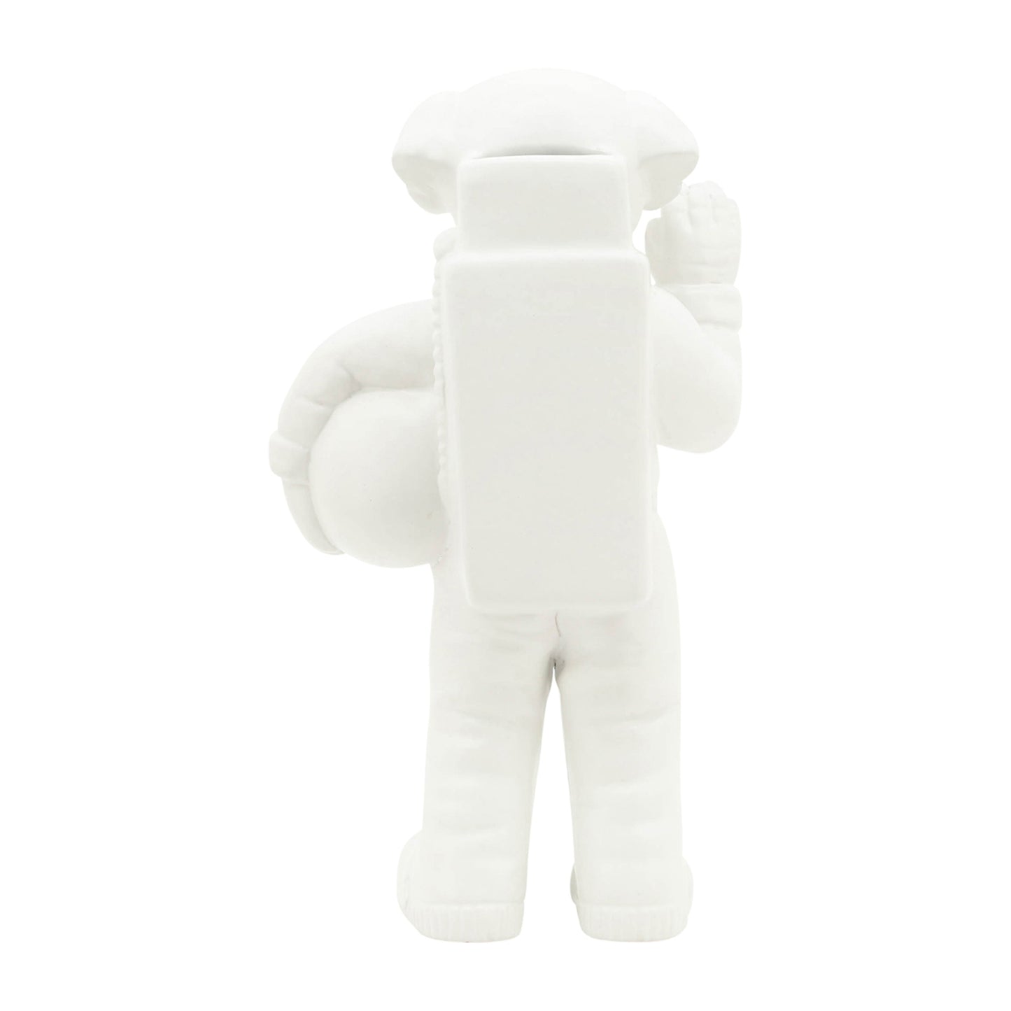 Sagebrook Home 12" Ceramic Astro Dog Decor - White/Gold