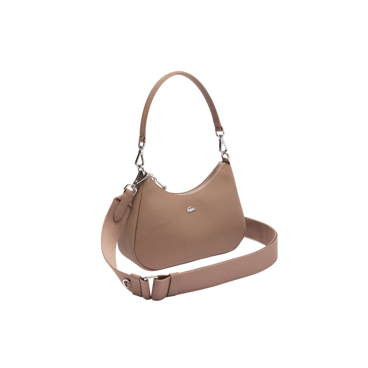 LACOSTE Women's Daily City Shoulder Bag - Taupe