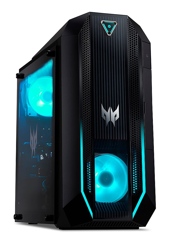 ACER B10-PO3620UR16 - Predator Gaming Desktop - Intel Core i7-10700 with 16GB Memory - 1TB HDD + 512GB SSD - Black