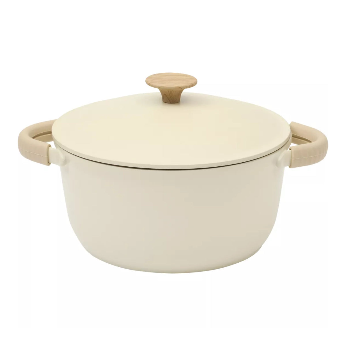 Gibson Elite Folkstone Nonstick Cookware Set (13-Piece) - White / Brown