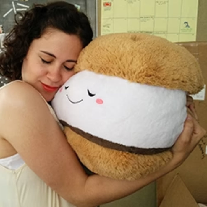 Squishable S'more 15" Plush Toy - Brown/White