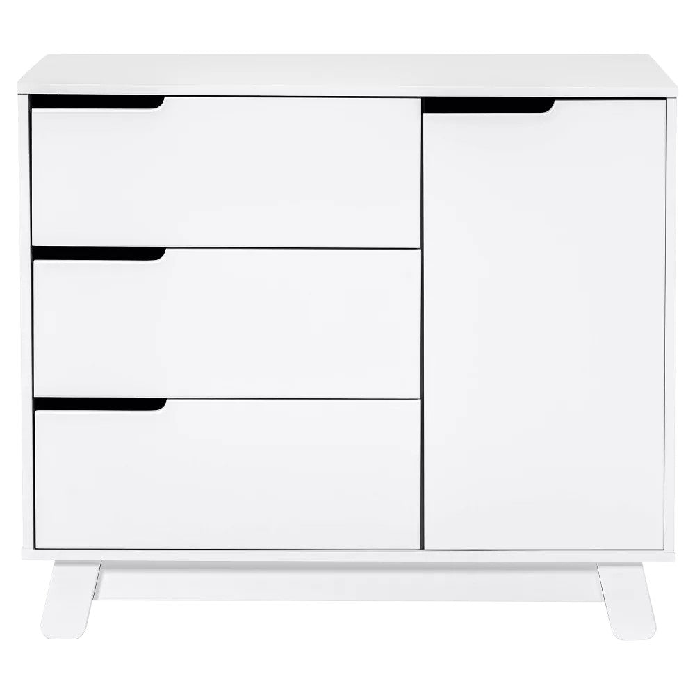 Babyletto Hudson 3-Drawer Changer Dresser with Removable Changing Tray - White
