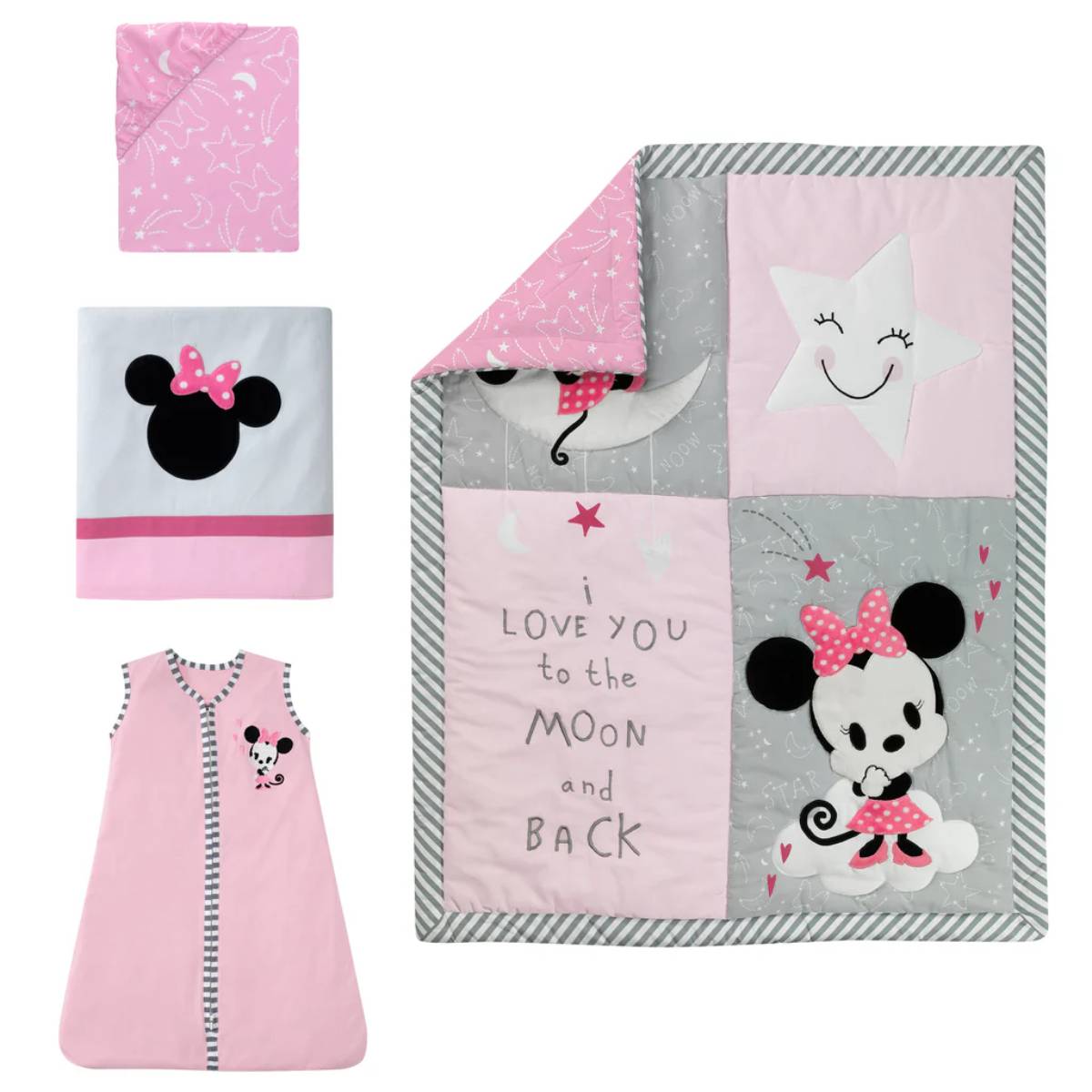 Lambs and Ivy Disney Bedding Set (4 Piece)