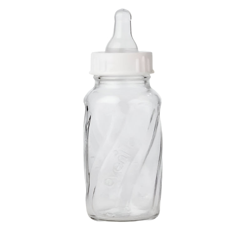 Evenflo Classic 4oz Baby Bottle (3 Pieces) - Clear