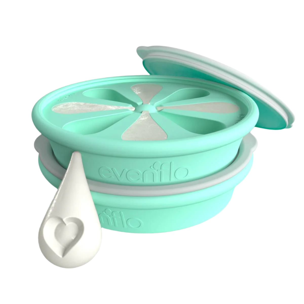 Evenflo Breastmilk Storage Tray (2-Pieces) - Green