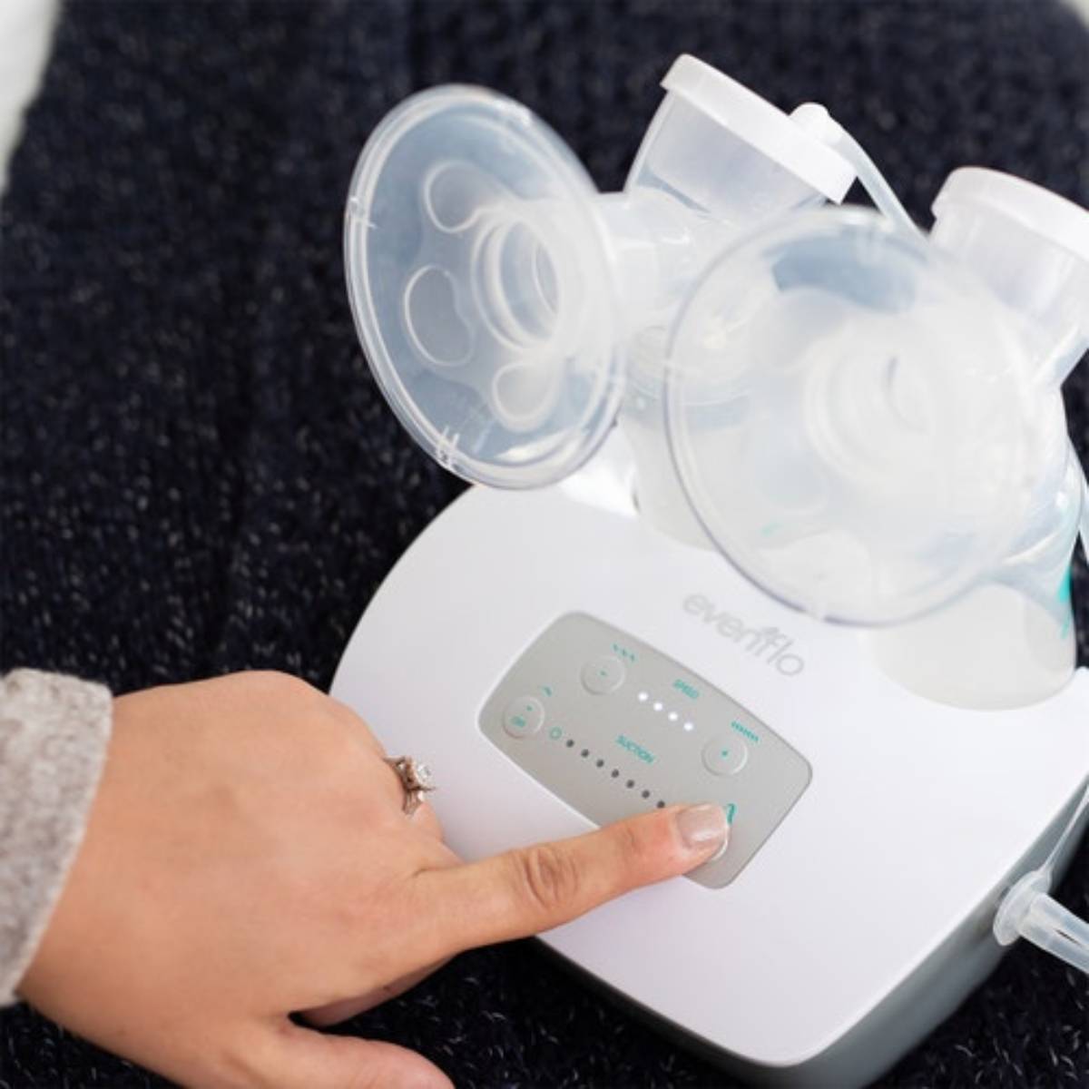 Evenflo Advanced Double Electric Breast Pump - White