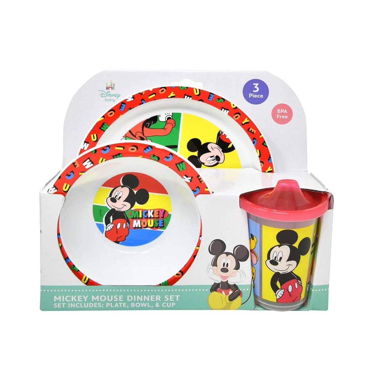 UPD Disney Baby Dinner Set (3 Piece)
