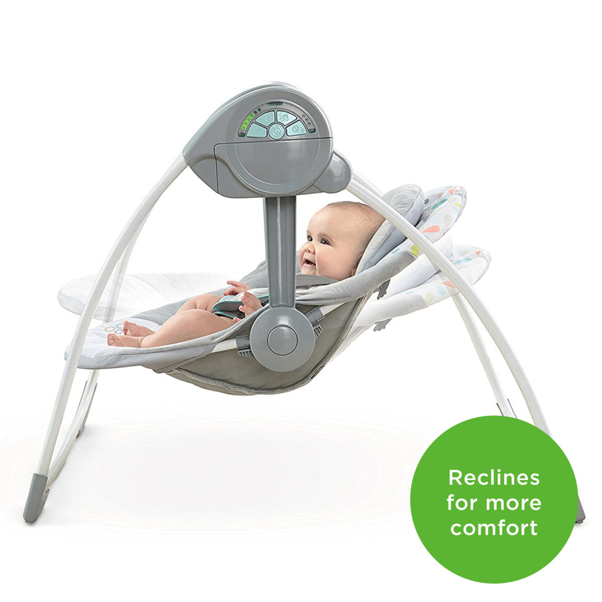 Ingenuity Comfort 2 Go Compact Portable Baby Swing - Fanciful Forest