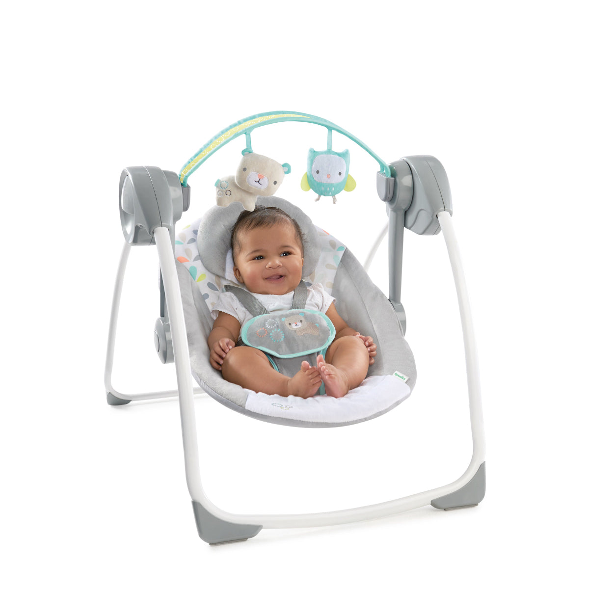 Ingenuity Comfort 2 Go Compact Portable Baby Swing - Fanciful Forest