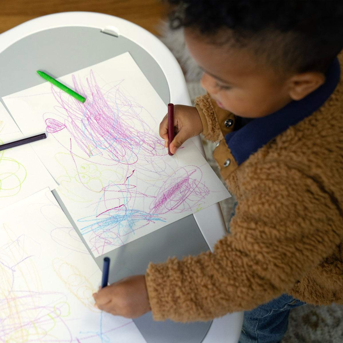 Ingenuity Tummy-to-Toes 6-in-1 Milestone Center Play Mat - Gray